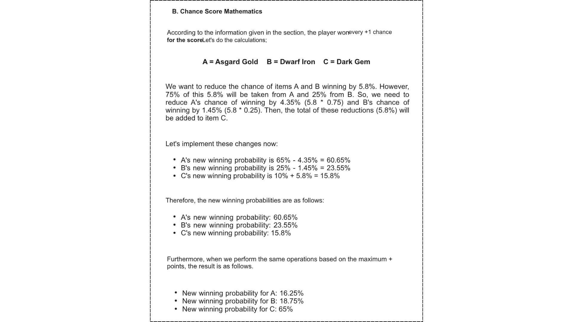 Probability Math